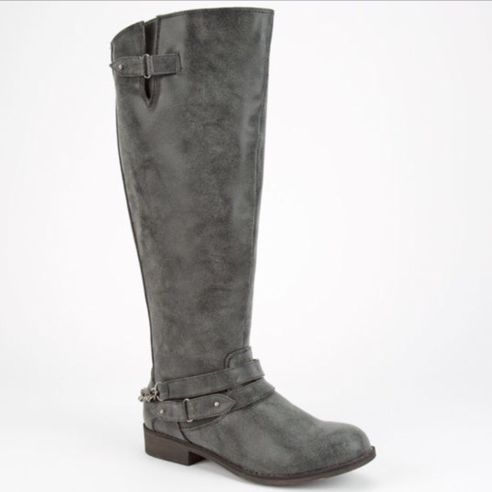 Madden Girl Canyon Wide Calf Boots